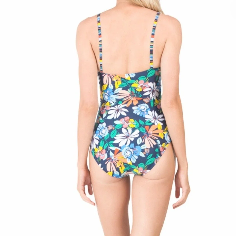 Ellen Tracy‎ Tummy Control One-Piece Swimsuit Size 8